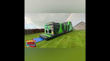 Toxic Obstacle Course #bouncycastle #longford