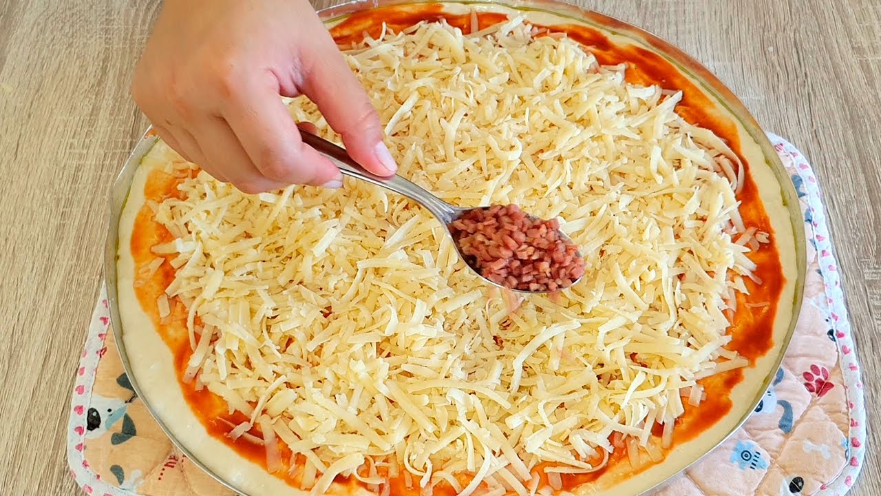 PIZZA PERFEITA SEM SOVAR! Receita fácil e deliciosa