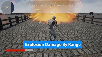 UE5: Damage by Explosion in Range