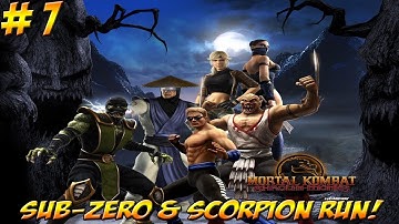 MK Shaolin Monks! Sub-Zero & Scorpion Run! Part 7 - YoVideogames