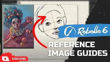 Rebelle 6 New Features: Reference Image Guides