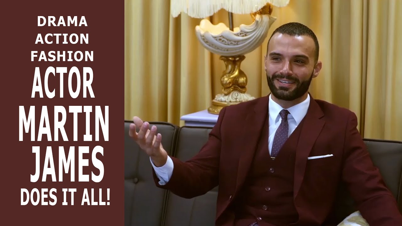 Actor, model, and stylist Martin James is Arizona's future James Bond.