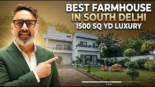 One of South Delhi’s Finest 1,500 Sq Yard Luxury Farmhouses with a Spectacular Bali Style Pool #Farm