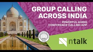 nTalk - India's First One Touch Conference Calling App | How to use nTalk group call | Malayalam screenshot 3