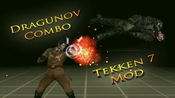 Tekken 7 FR Mod "Dragunov" Combos (Tekken 6 PPSSPP)