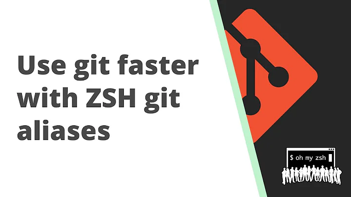 How to use git commands faster with ZSH git aliases