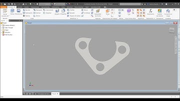Autodesk Inventor 2021 #5 Ejercicio Aplicado 3: Restricciones y Extrusión