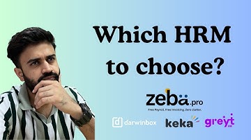Best HRMS Software in India 2025: Keka vs greytHR vs Zeba Pro | Payroll & Compliance Made Easy