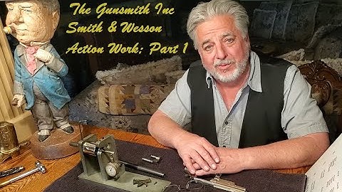 S&W K Frame Action Work Part 1: Hammer Spring Weight and Cylinder Alignment With Nelson Ford