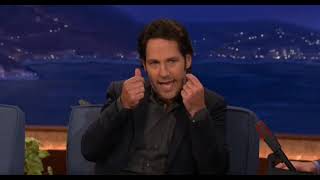 Paul Rudd pulls his 'Mac & Me' Rickroll on Conan one last time