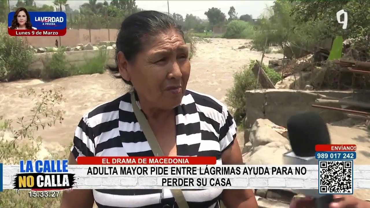 Pobladores de Chosica preocupados por incremento del caudal del río Rímac