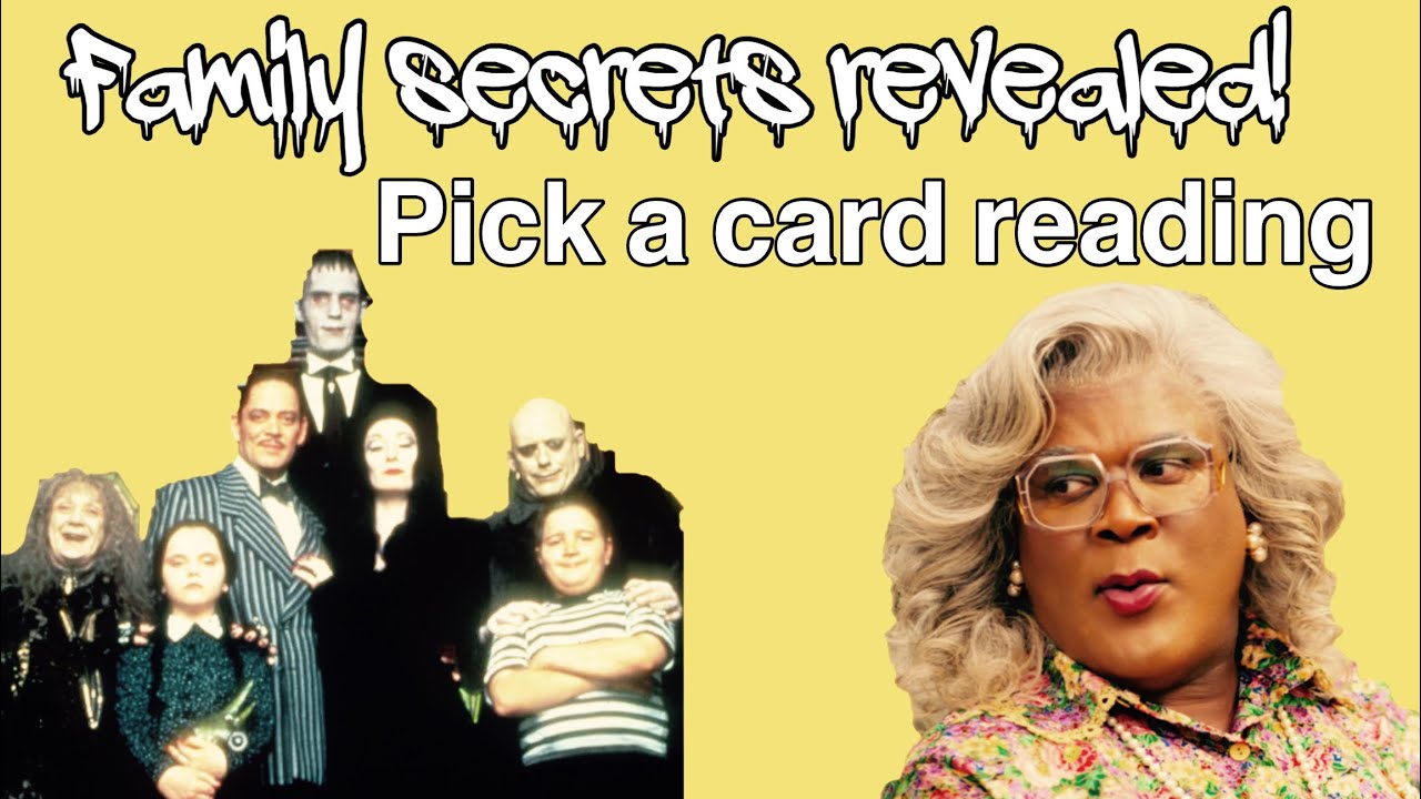 Какие семейные секреты? Выберите карточку