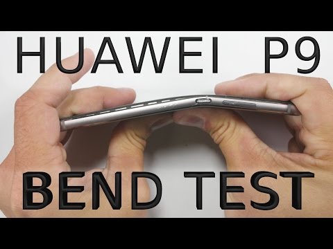 Huawei P9 Bend Test - Scratch Test - Burn Test - Durability Video