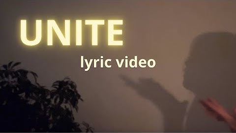 Sensah - Unite (lyric video)
