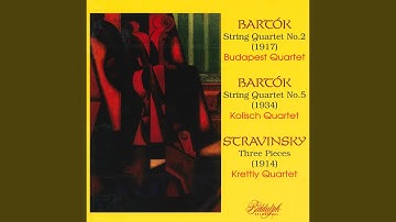 String Quartet No. 2 in A Minor, Op. 17, Sz. 67: II. Allegro molto capriccioso