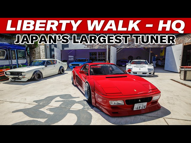 Japan's Most ICONIC Tuning Shop: Liberty Walk's Massive HQ | Capturing Car Culture class=