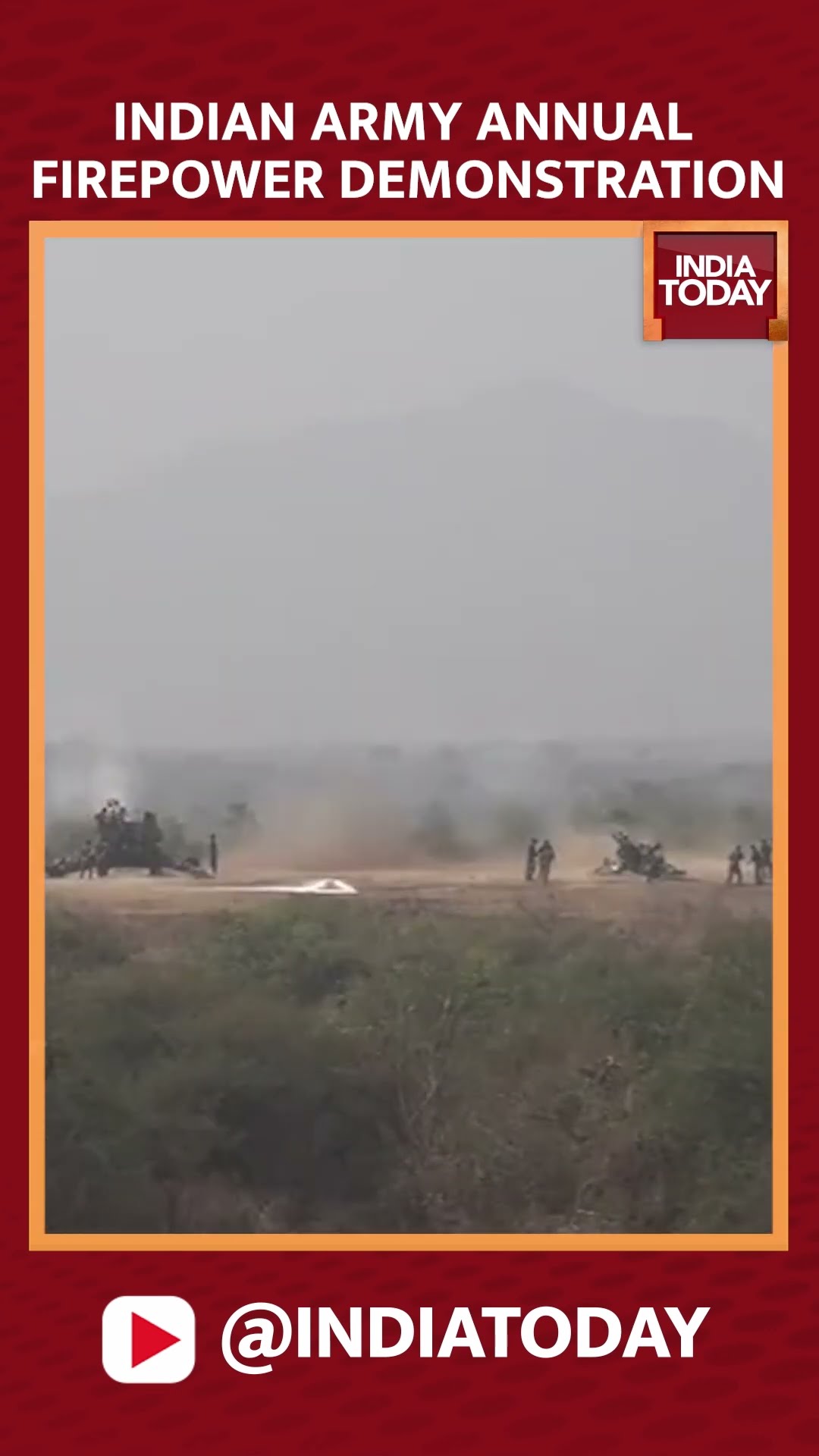 Indian Army's Regiment of Artillery Conducted Annual Firepower Demonstration  #deolali #indianarmy