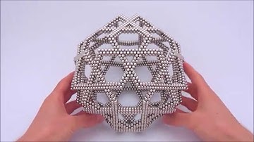 Intersecting Pentagons Truncated Icosahedron Variation (Zen Magnets)