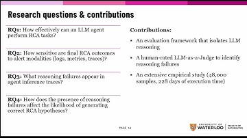 Evelien Riddell "Grounded or Guessing? An Empirical Evaluation of LLM Reasoning in Agentic Workflows