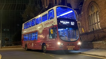 FRV: Superloop Bus Route SL7 | Heathrow Airport Central - West Croydon (WVL491/LJ61NWD)