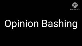 Cowboy Coiny Rants - Opinion Bashing