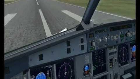 FSX Iberia  London Heathrow landing ILS approach 9L