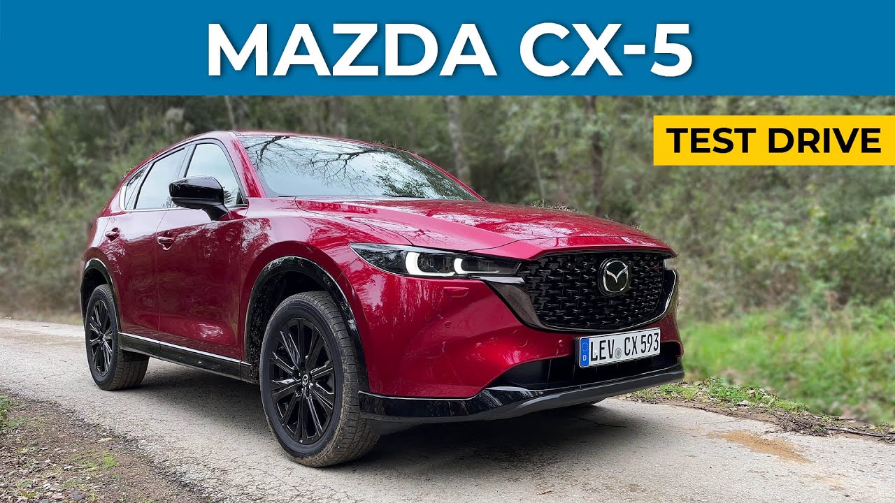 Mazda CX-5 (2024) e-SkyActiv-G Mild Hybrid - POV Test Drive