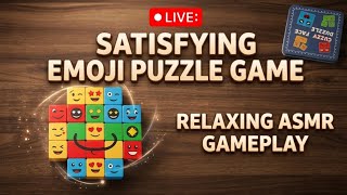 @live 🔴 LIVE: Satisfying Emoji Puzzle Game 🧩 Relaxing ASMR Gameplay screenshot 3