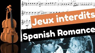 Jeux Interdits - Violon - Spanish Romance Violin