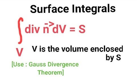 Surface integral Mathematical physics |Gauss Divergence Theorem problems #surfaceintegral