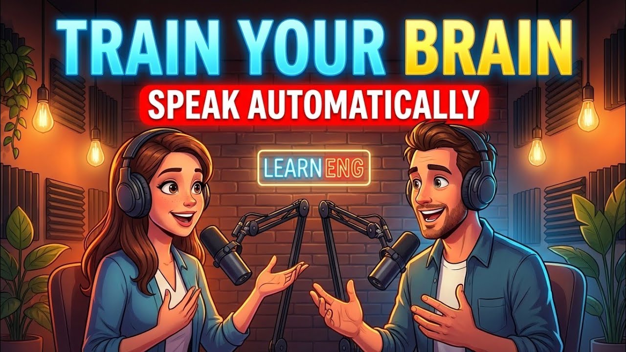 Train Your Brain to Speak Automatically | 5 HABITS | Podcast | EngLearn