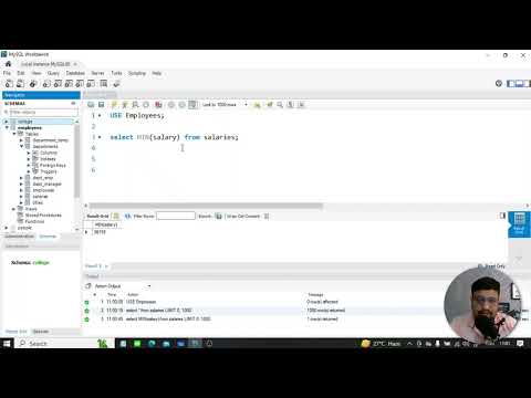 MIN() in SQL | Aggregate Functions in SQL | SQL Tutorial PART 68