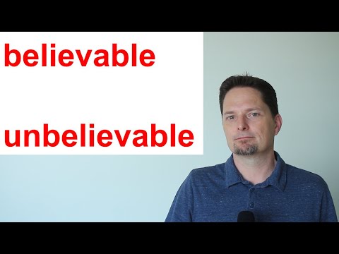 Видео: Үл итгэмээргүй гэдэг үгийг өгүүлбэрт хэрхэн ашиглах вэ?