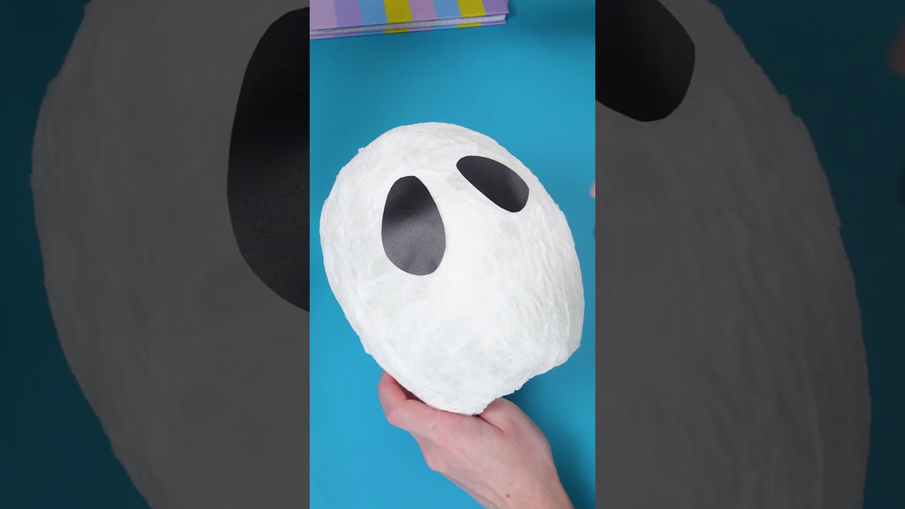 DIY Funny Halloween Night Light! 🎃💡 Easy Spooky Craft #diy #halloween #shorts