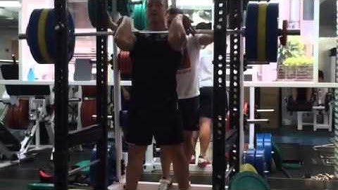 Front Squat with 3 seconds pause
