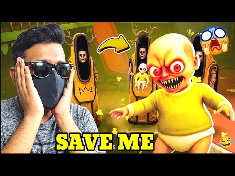 CAN I DEFEAT THIS HORROR BABY | BABY IN YELLOW