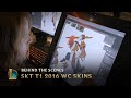 Making the skt t1 2016 world championship team skins  league of legends