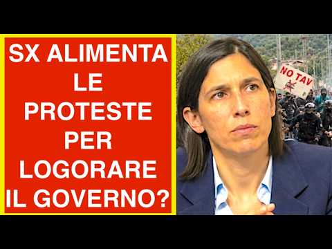 Video LA SX ALIMENTA LE PROTESTE PER LOGORARE IL GOVERNO E COMPENSARE LE SCONFITTE ELETTORALI?