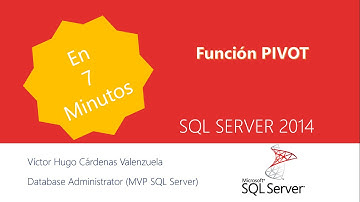 Función Pivot en SQL Server