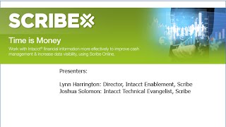 Intacct and Dynamics CRM On-Demand Webinar
