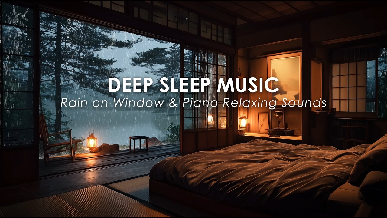 Rain Sounds & Relaxing Piano for Deep Sleep and Night Relaxation - YouTube
