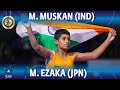 Muskan Muskan (IND) vs Mona Ezaka (JPN) - Final // U17 World Championships 2021