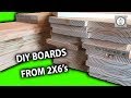 DIY Boards from 2x6's DIY Boards from 2x6's