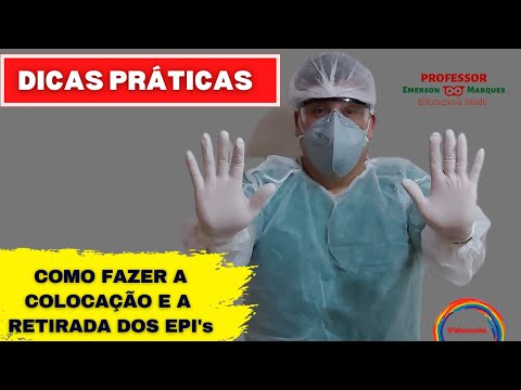 Vídeo: Onde colocar os EPIs?