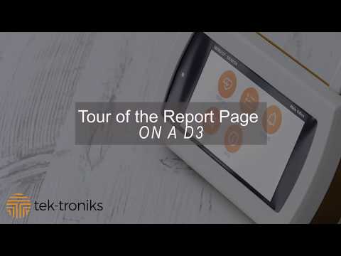 D3: Report Page Overview