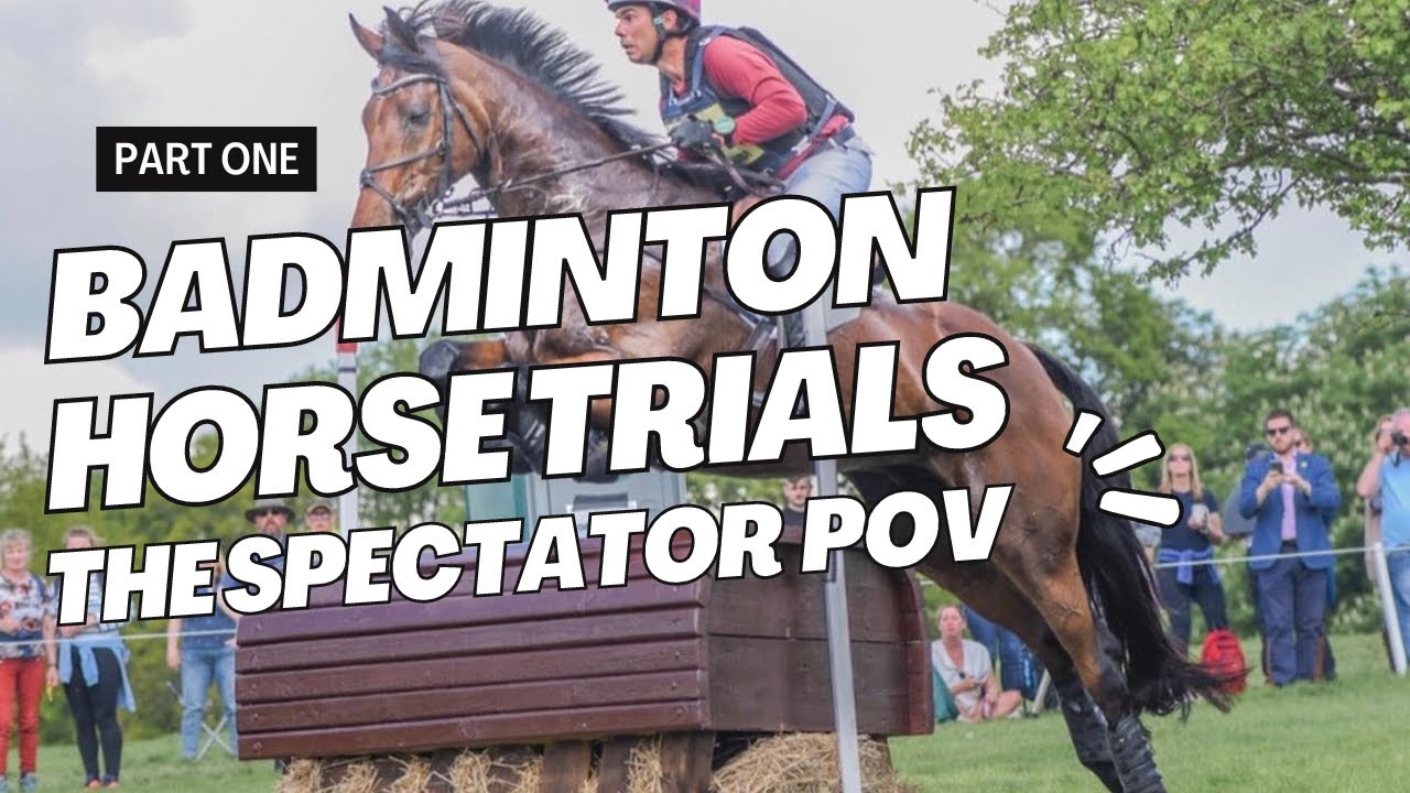 PREPARING TO GO TO BADMINTON HORSE TRIALS Long ride, tack shop visit