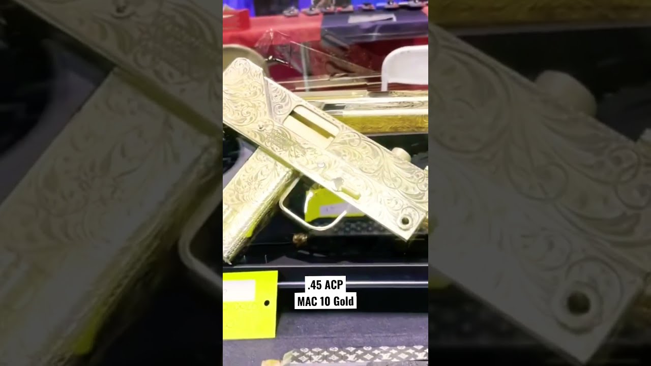 MAC10 GOLD GUN | Scenes from the Tampa GUN Show
