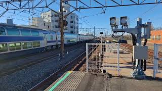 JR東日本E531系K414編成　亀有通過　　20241222 100559