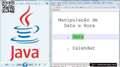 Universidade XTI   JAVA   069   Date, Calendar, get, set, c