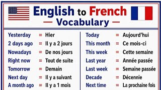 Learn French Fast 🇫🇷 | Daily Time Expressions You Must Know!
